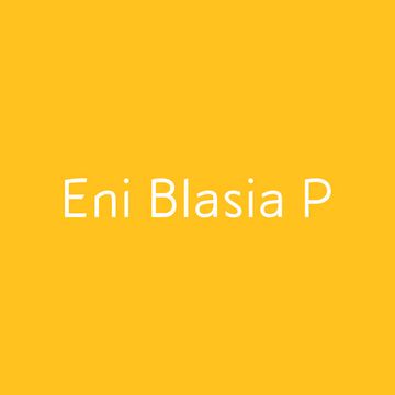 Eni Blasia P