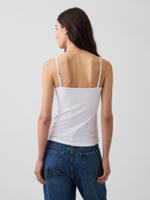 Базовая короткая вязаная майка - GAP
