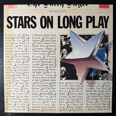 Stars On / Long Tall Ernie And The Shakers ‎– Stars On Long Play (Япония 1981г.)