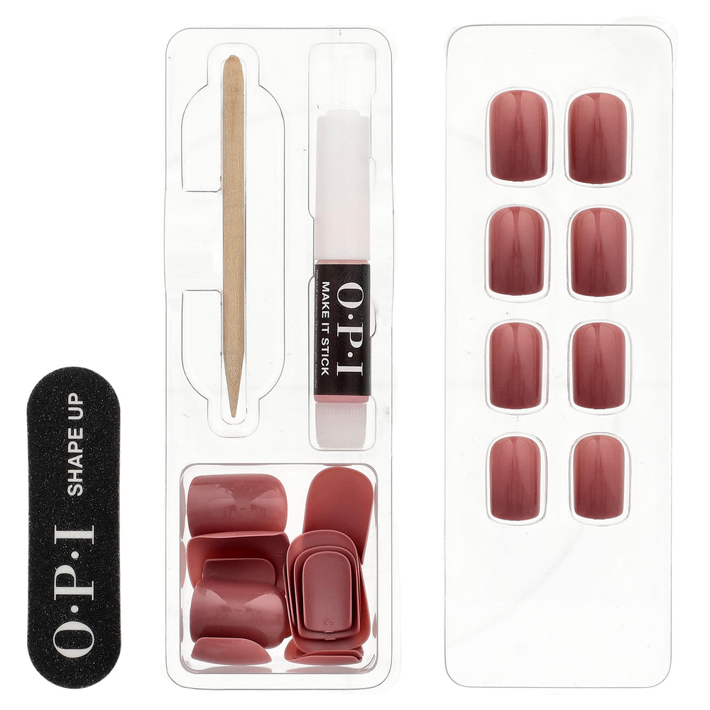OPI, On Point, мгновенное нанесение, для короткой кожи, Tickle My France-Y, набор из 27 предметов