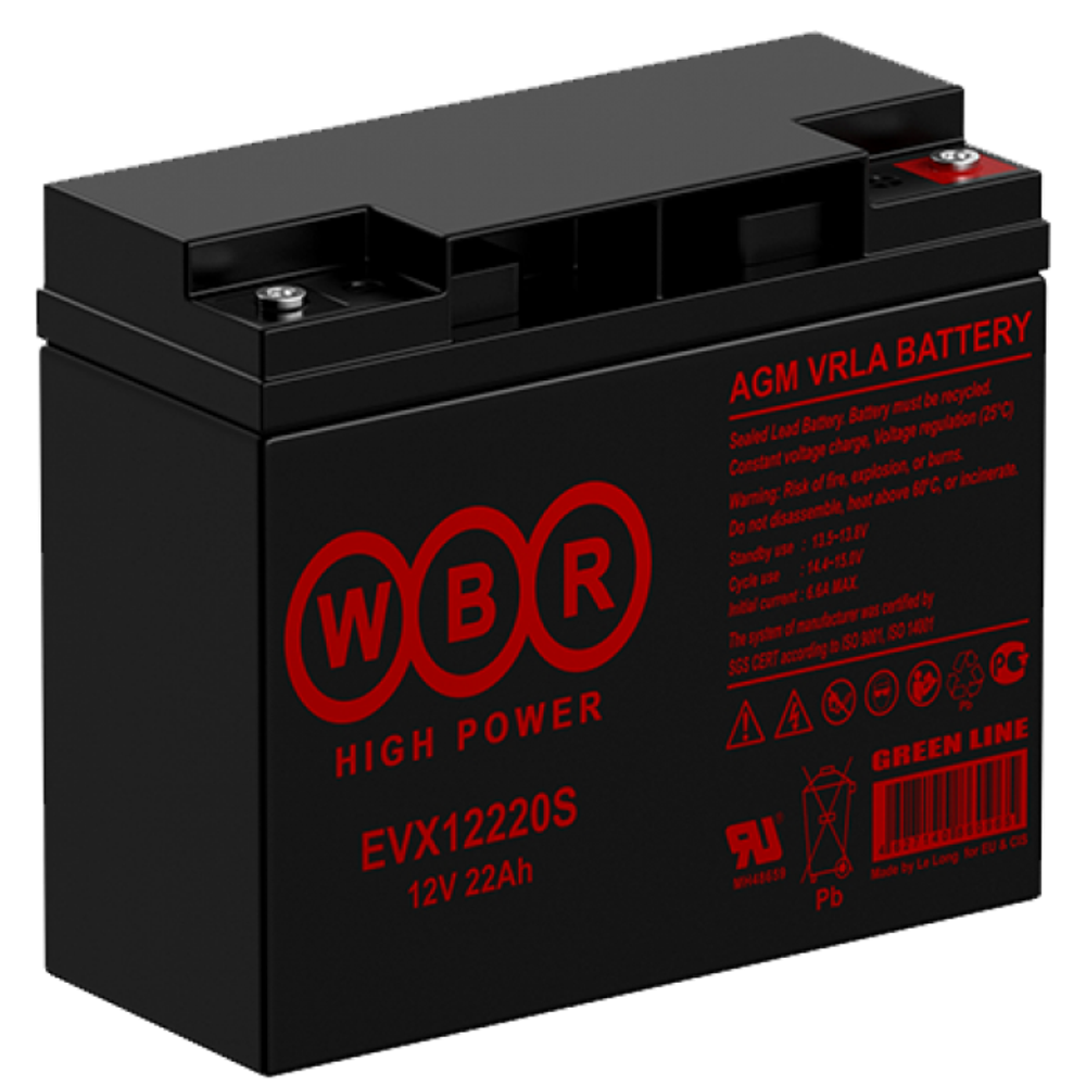 WBR EVX 12220S аккумулятор WBR EVX 12220S аккумулятор