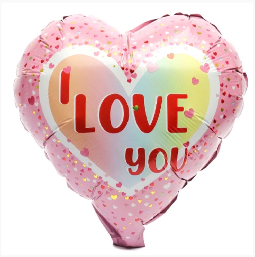 Шар фольгированный I LOVE YOU