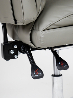 Кресло компьютерное офисное мягкое KRESLO COMFORT "Premium", экокожа
