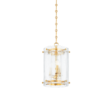 Corbett Rio Lantern, 26 cm, Vintage Polished Brass