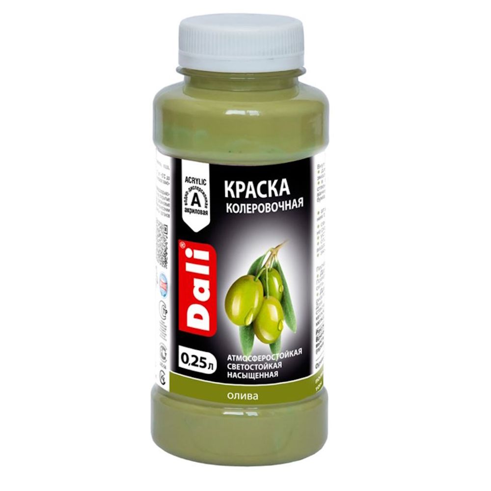 Краска-колер DALI олива 0,25л (Рогнеда) Краска-колер DALI олива 0,25л (Рогнеда)