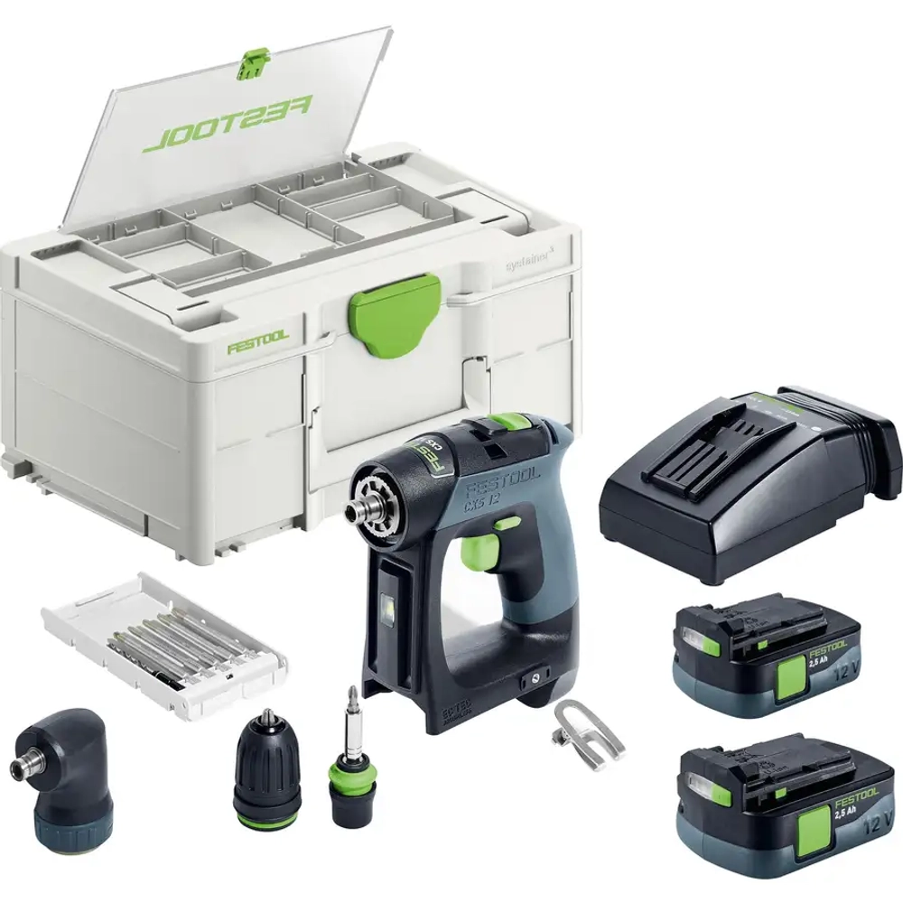 Аккумуляторная дрель-шуруповёрт CXS 12 2,5-Set FESTOOL 576865