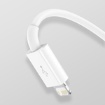 Кабель Baseus Superior Series Fast Charging Data Cable USB to M+L+C 3.5A 1.5m - White