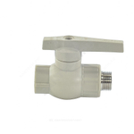 Кран шаровой PP-R серый Дн 20х1/2" НР VALFEX 10144220Г