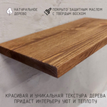 Полка лофт настенная для книг, для ванной, для кухни, в прихожую и гостинную