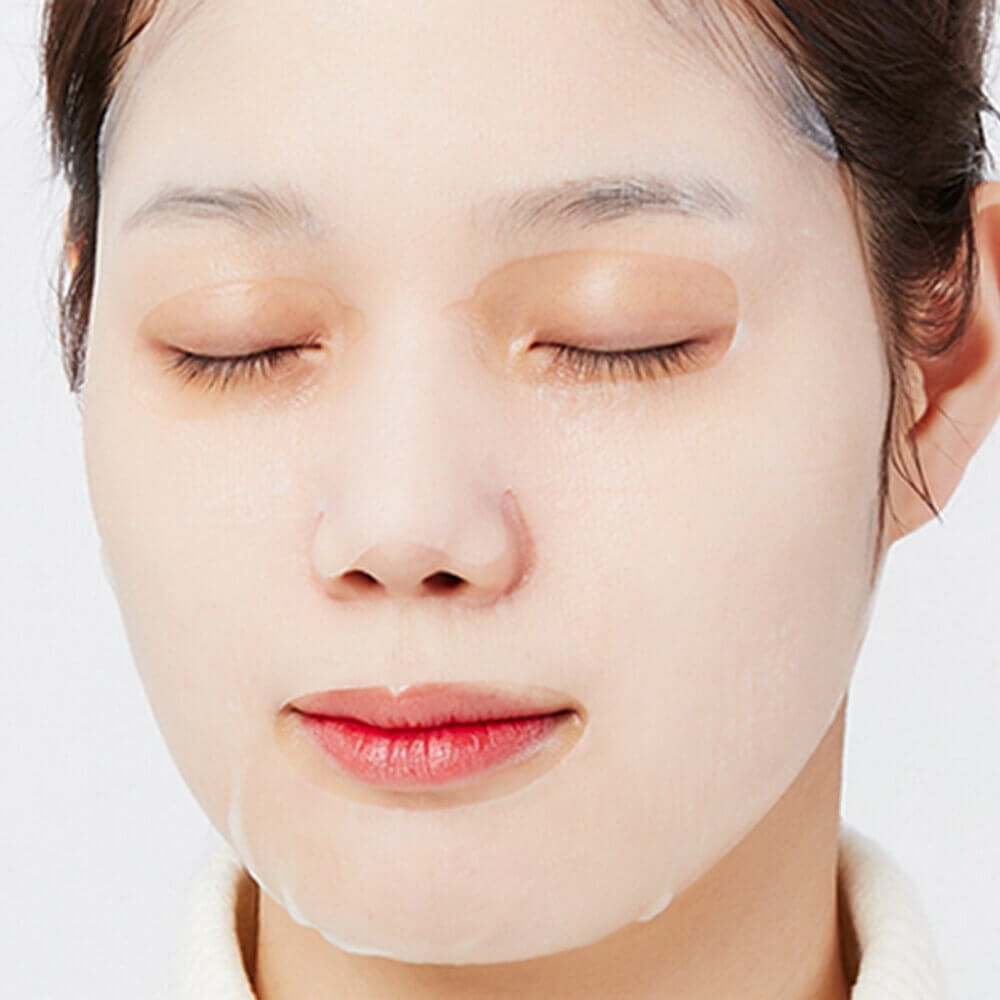 JMSolution Mask Mama Pureness Brightening Plus Маска тканевая для лица гипоаллергенная осветляющая, 30 мл