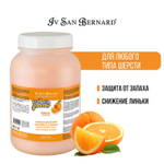 Маска Iv San Bernard Fruit of the Groomer Pink Grapefruit восстанавливающая для шерсти средней длины с протеинами шелка 1000 мл