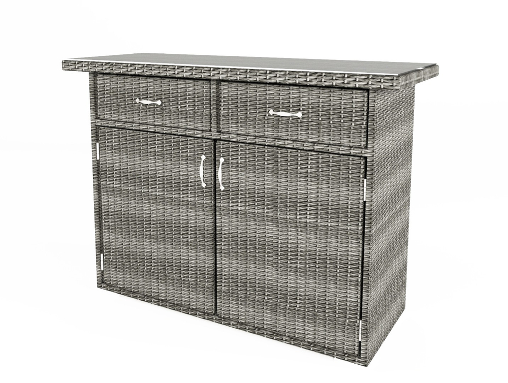 Комод Rotang Lux "Севилья", серый