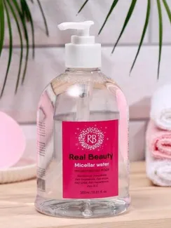 Мицеллярная вода Real Beauty для снятия макияжа, 500 мл