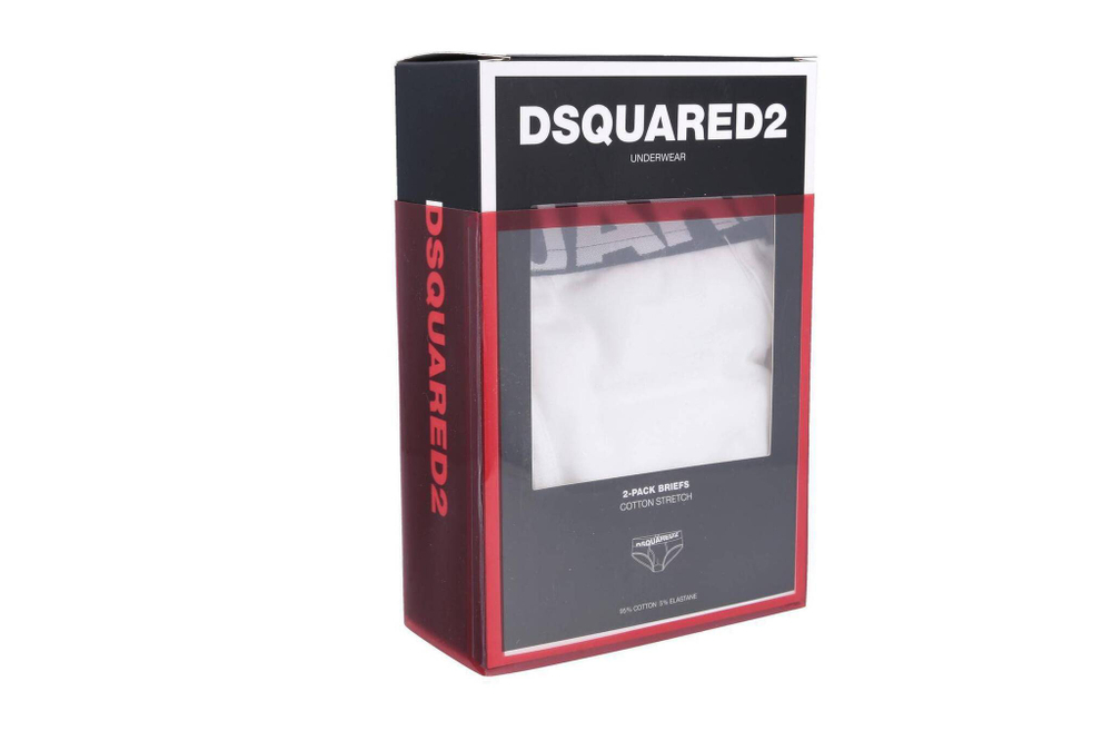 трусики-боксеры 2 шт. Dsquared2 - белый(DCXC90030)