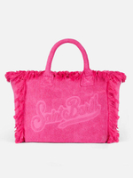 Пляжная сумка Saint Barth Vanity terry розовая