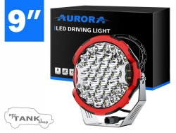Фара AURORA ALO-GR7-B 9″ 205W (красный обод) комбинированная 1 шт.