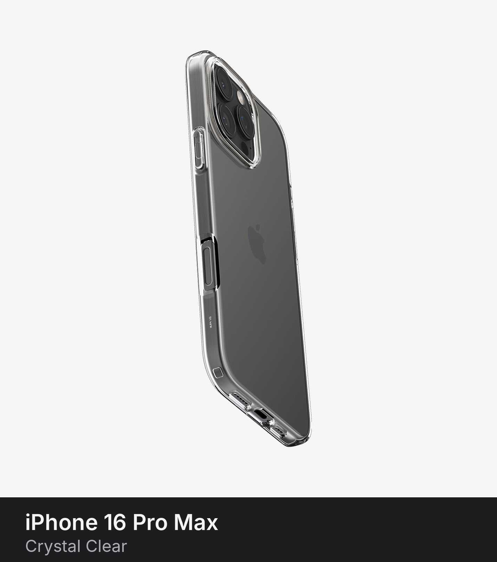 Чехол Spigen Liquid Crystal для iPhone 16 Pro Max Crystal Clear