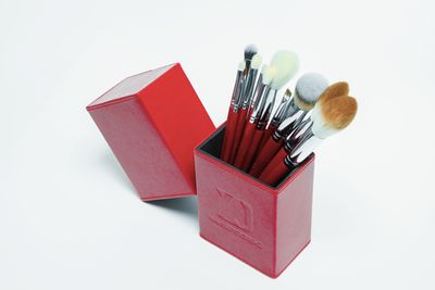 НАБОР КИСТЕЙ ДЛЯ МАКИЯЖА MAKEUPSTOREKZ  RED SET
