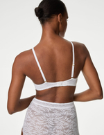 Бюстгальтер Flexifit™ с кружевной отделкой и эффектом пуш-ап - Marks & Spencer