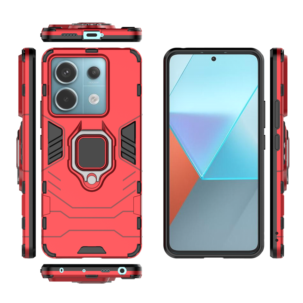 Противоударный чехол с кольцом Panther Case для Poco X6 5G
