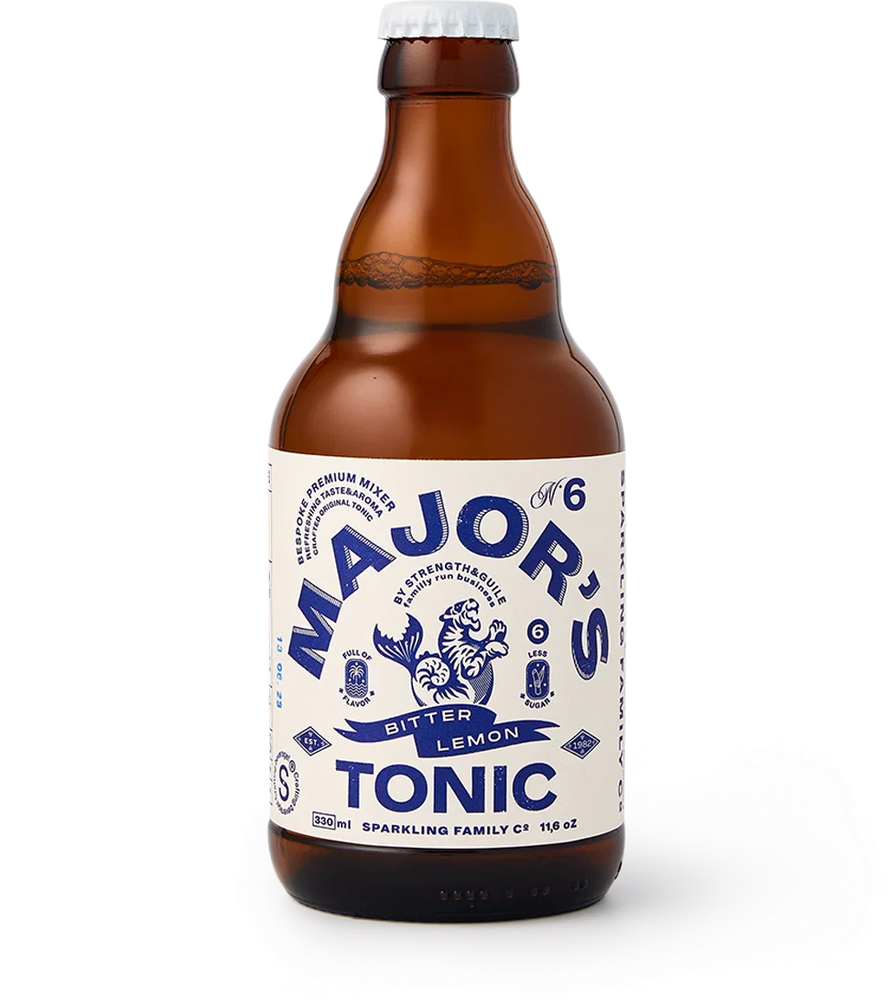Газированный напиток Mojo Major's Bitter Lemon "Тоник" 0.33 - стекло