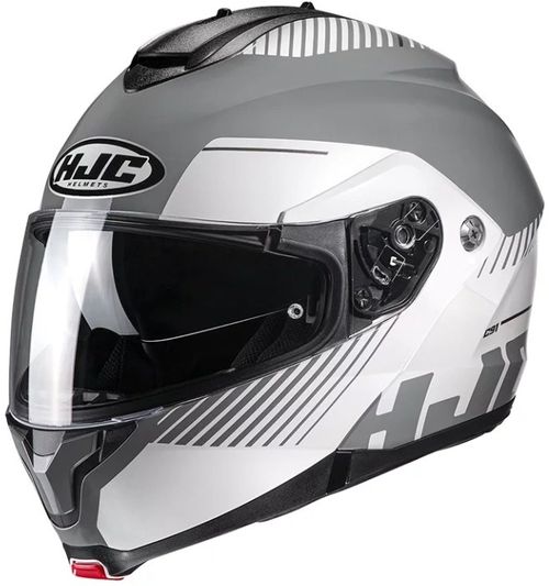 Купить Мотошлем Модуляр HJC C91 Prod MC10 / Серо-белый