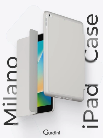 Чехол книжка для iPad 7/8/9 (10,2")/ Pro (10,5") Gurdini Milano Series Stone