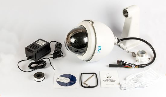 Скоростная купольная IP-камера видеонаблюдения RVi-IPC52Z30-PRO (4.3-129 мм)