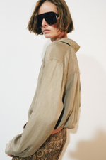 РУБАШКА ИЗ ЛИОЦЕЛЛА — ZW COLLECTION — ZARA
