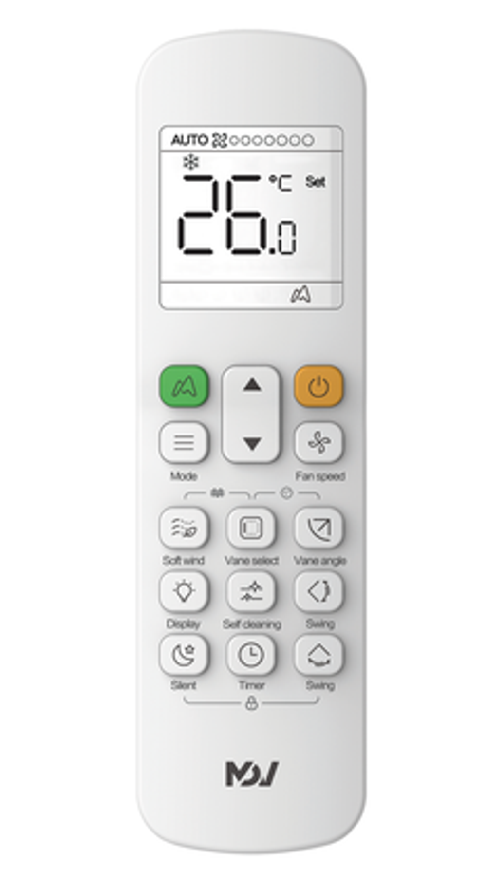 Настенный внутренний блок Mini VRF-системы MDV серии Atom MDVI3-At28WMVR12D