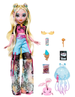 Кукла Монстер Хай Лагуна Блю с питомцем 3 поколение | Monster High Lagoona Blue with Neptuna HXH75 3g персонаж (6+)