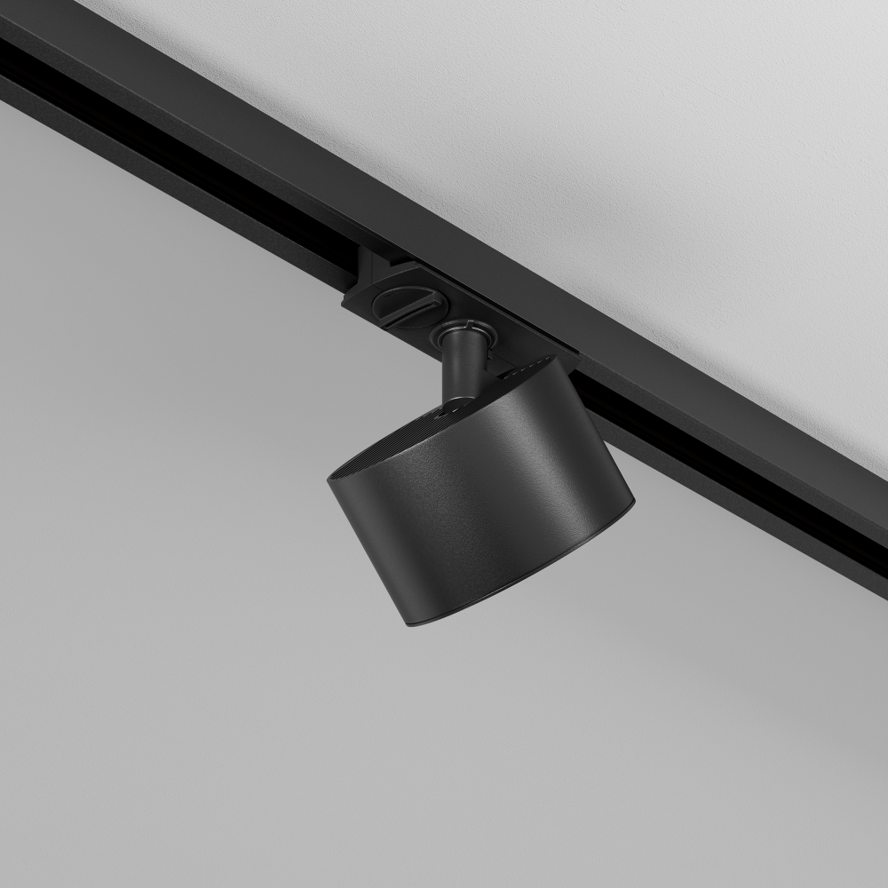 Трековый светильник Maytoni UNITY Glare TR225-1-GX53-B