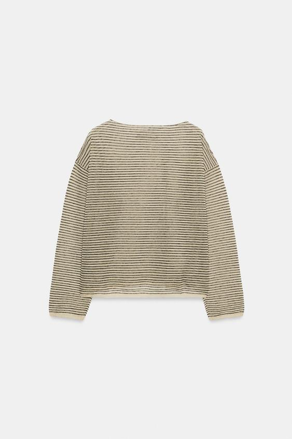 ZARA ТОНКИЙ ДЖЕМПЕР В ПОЛОСКУ, ПОЛОСКИ