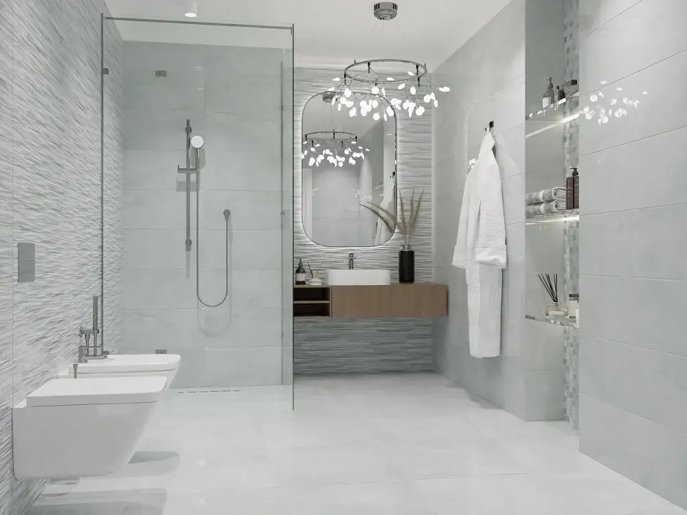 Декор настенный Primavera Amore Silver Decor 02 30x90 см (DG09-02)