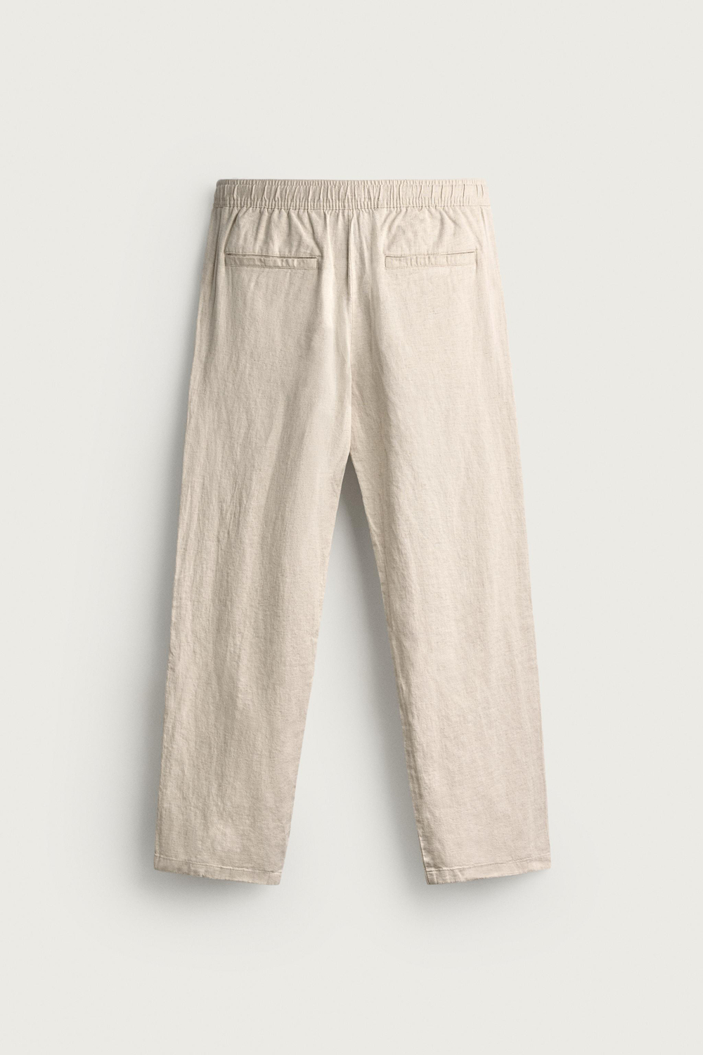 БРЮКИ RELAXED FIT ИЗ ХЛОПКА И ЛЬНА — ZARA · 4470/460