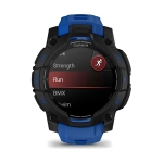 Умные часы Garmin Instinct 3, 45mm, Amoled Black with Bolt Blue/Black (010-02936-03)