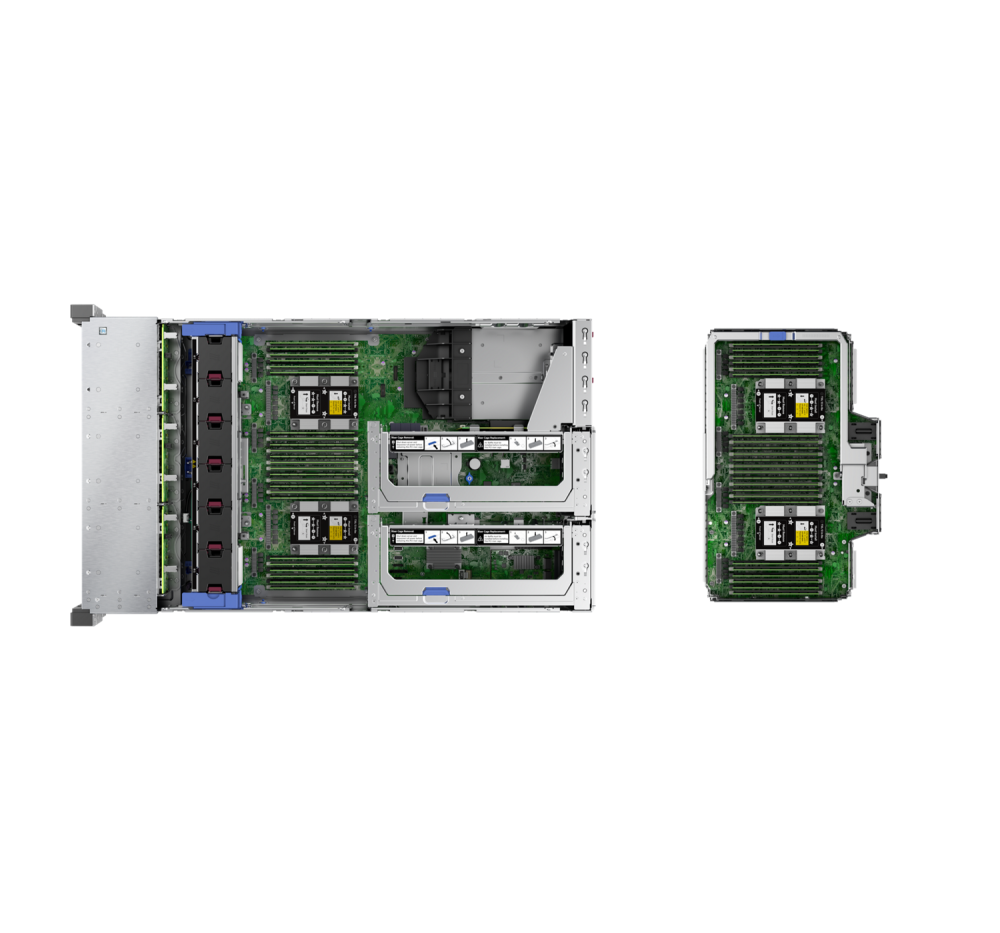 Стоечный сервер - HP Enterprise ProLiant DL580  Gen10, 4U, 8x 2.5“, 4x Xeon[6230] 20 Cores, 256Gb, P40458-B21