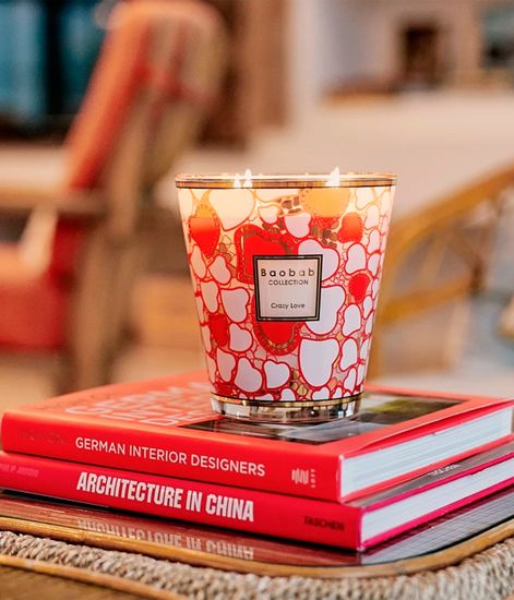 Crazy love, свеча MAX 24 Valentine`s day selection, Baobab Collection