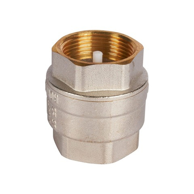 Клапан обратный ROMMER RVC-0002 - 1"1/4 (ВР/ВР, PN16, Tmax 90°C, с пластиковым седлом)