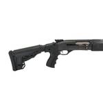 Приклад телескопический со щекой на МР-153, МР-133, DLG Tactical. Черный.