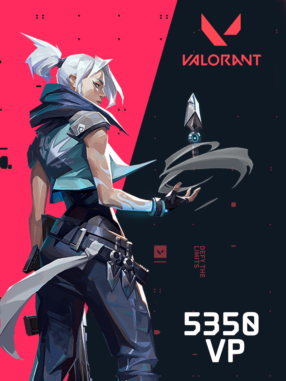 Игровая валюта Valorant: 5350 VP [Цифровая версия] (для ПК, цифровой код доступа)