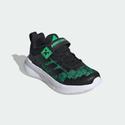 Adidas Кроссовки Minecraft Fortarun 4.0 для детей, черный