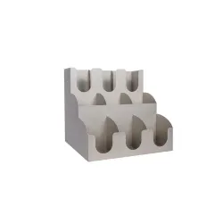 Станция диспенсер для кофейных аксессуаров 30*30*29 см нерж. P.L. Barbossa