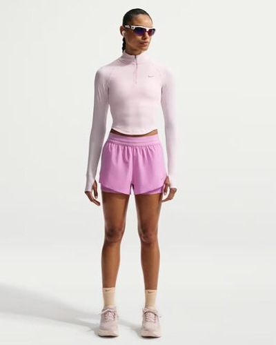 Nike Swift Dri-FIT Normal Belli 2-в-1 Женские шорты для бега - NIKE