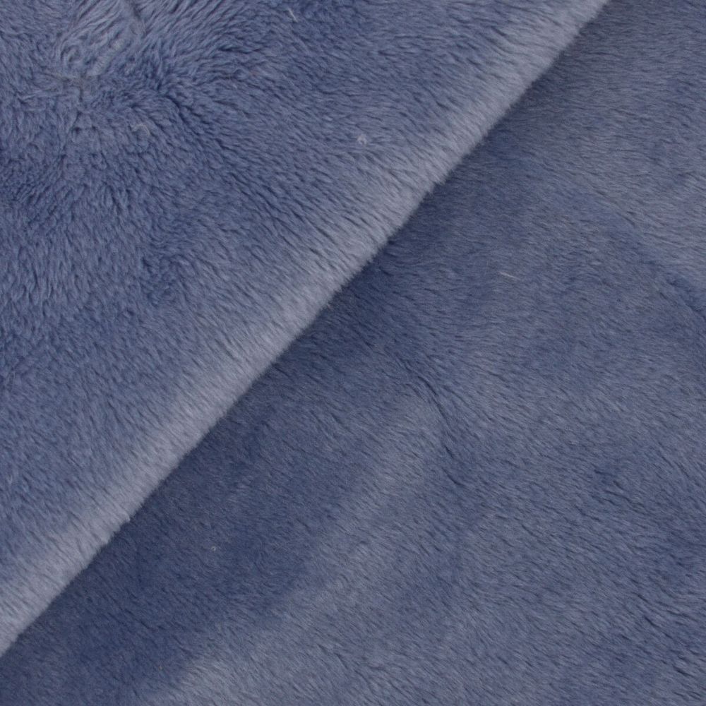 Плюш (ткань) Peppy PEV 273 г/м², 152 см / рул. 5 метров, 11 св.синий/denim Плюш (ткань) Peppy PEV 273 г/м², 152 см / рул. 5 метров, 11 св.синий/denim