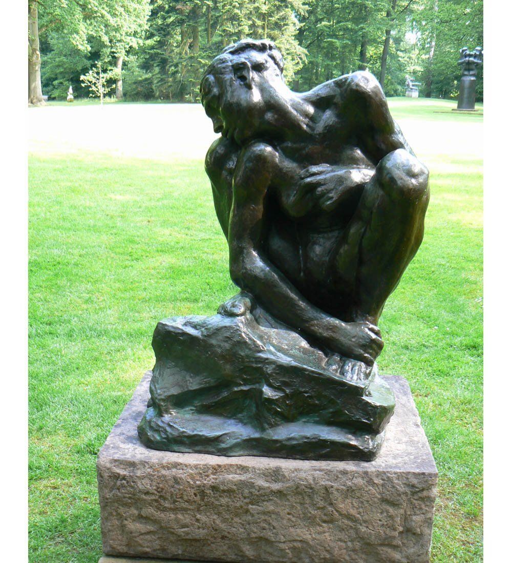 pr-RO13 Статуэтка «Crouching woman» Огюст Роден (Museum.Parastone)