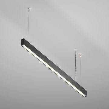 Подвесной светодиодный светильник LED 36W 2700K-6000K 100° P051PL-36W2.7-6K-B чёрный Basis Maytoni