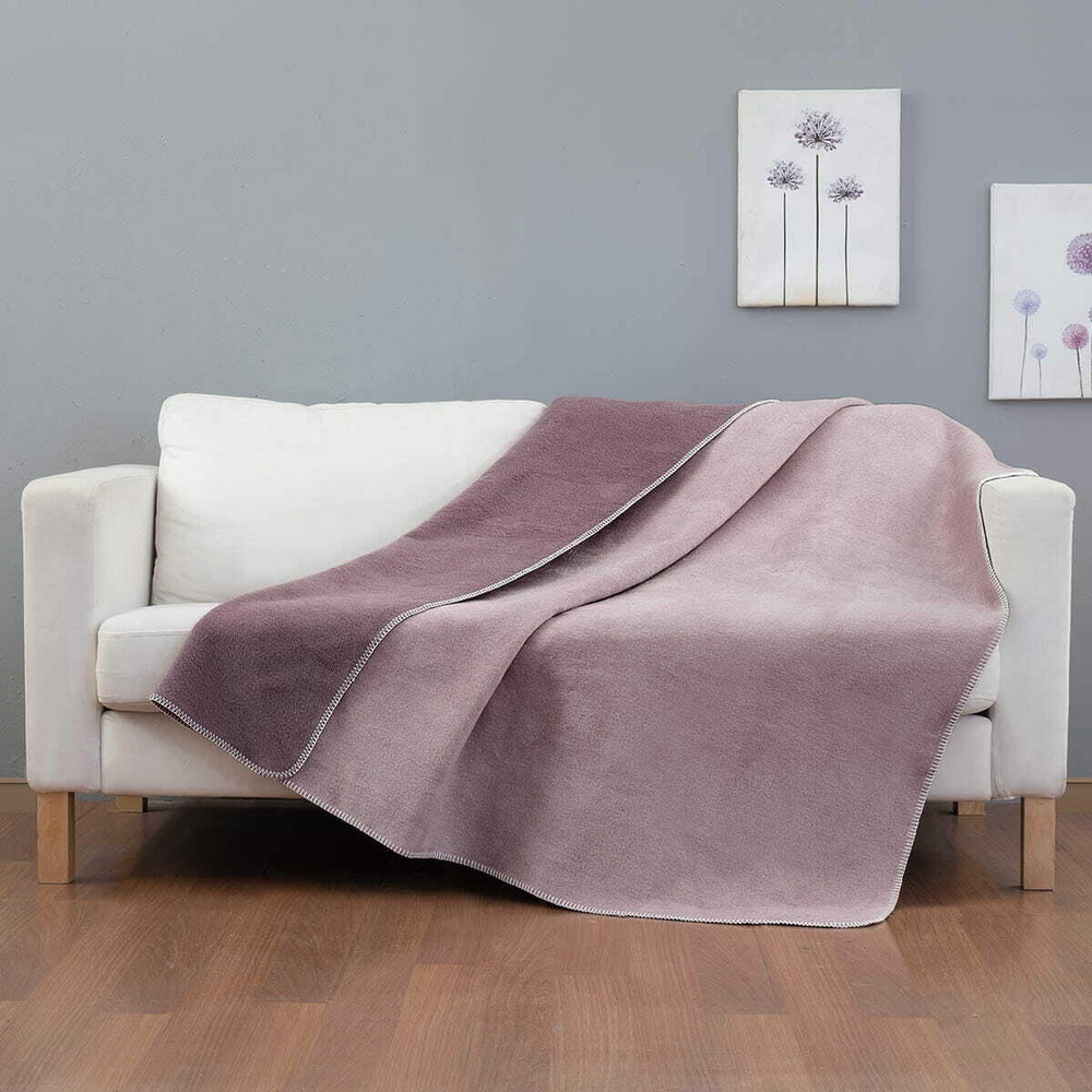 Плед 200x220 Arya home Melissa сухая роза