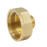 Переход латунь Ду 25х15 (1"х1/2") ВР/НР VALFEX VF.592.L.100.012