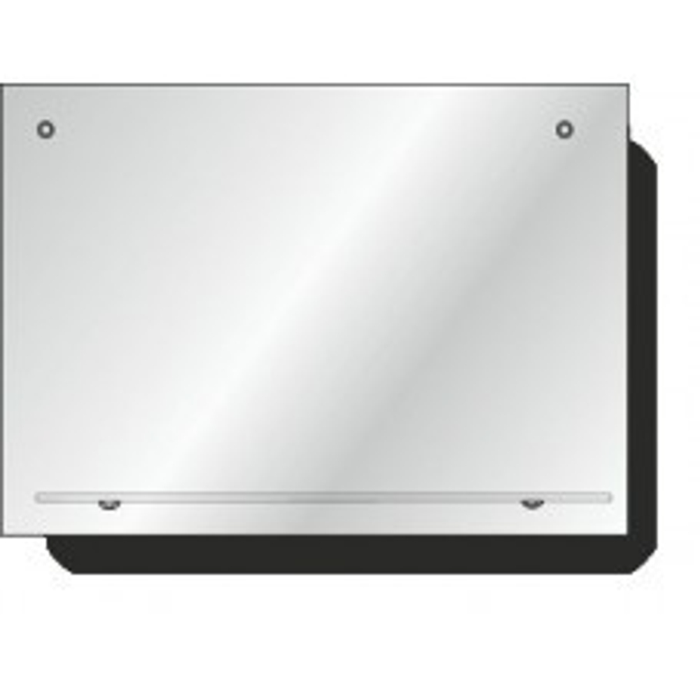 Зеркало №14 прямоугольн. 560х400 с полочк. 560х120